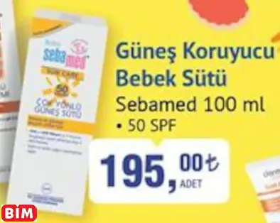 SEBAMED  GÜNEŞ KORUYUCU BEBEK SÜTÜ